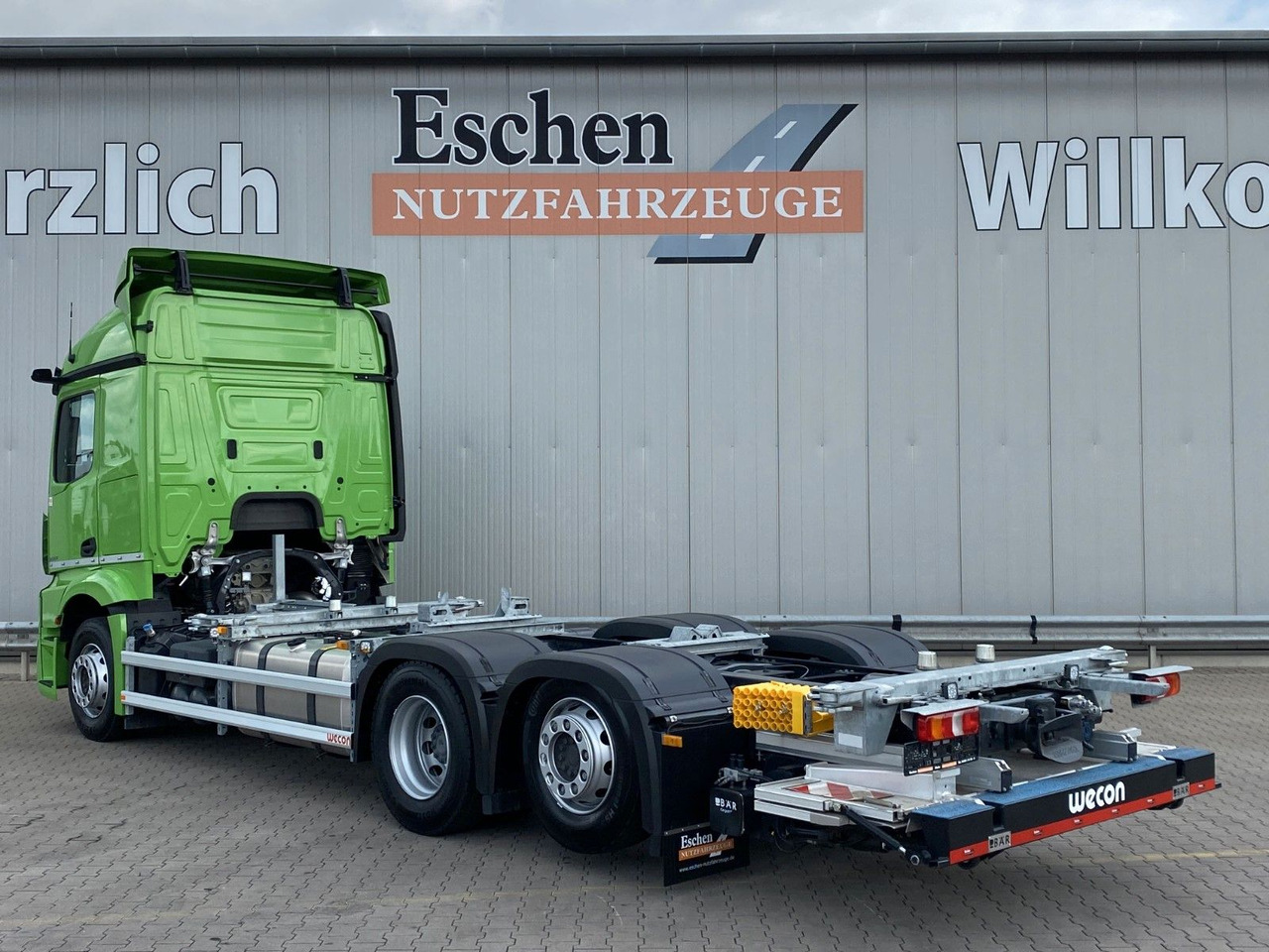 Mercedes-Benz Actros MP5 2542| OHNE EZ*BÄR LBW 2,00to. faltbar - Camião transportador de contêineres/ Caixa móvel: foto 3 Mercedes-Benz Actros MP5 2542| OHNE EZ*BÄR LBW 2,00to. faltbar - Camião transportador de contêineres/ Caixa móvel: foto 3