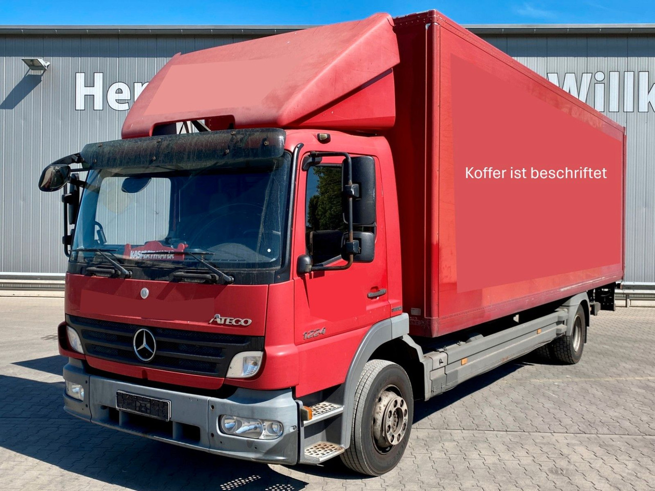 Mercedes-Benz Atego 1224 | BÄR LBW 1,50to*3x Sitze*Klima*AHK - Camião furgão: foto 1 Mercedes-Benz Atego 1224 | BÄR LBW 1,50to*3x Sitze*Klima*AHK - Camião furgão: foto 1