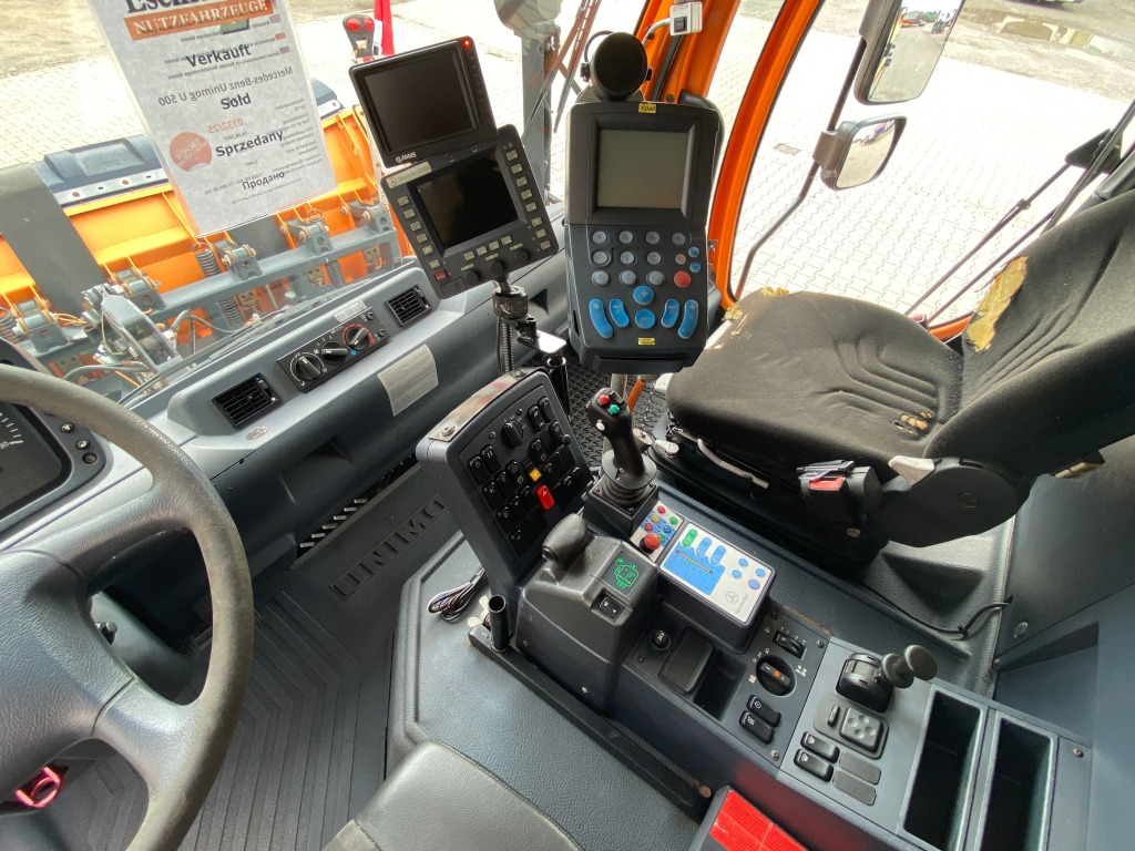 Veículo limpa-neves Mercedes-Benz Unimog U 500 4x4: foto 14