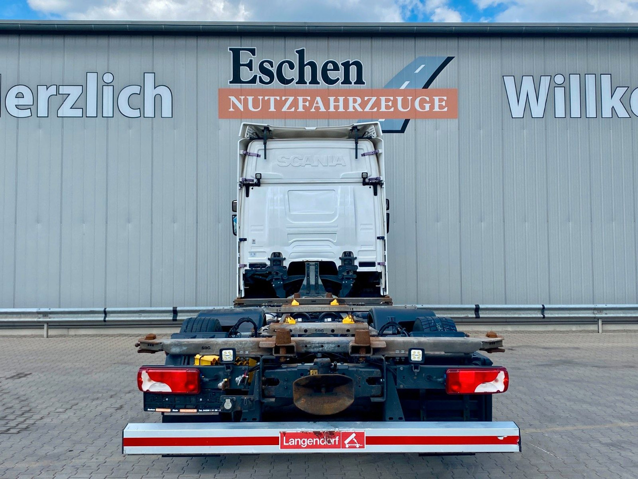 Scania R 450 B 6x2*4 BDF | Retarder*AHK*Lift*SDG Rahmen - Camião transportador de contêineres/ Caixa móvel: foto 4 Scania R 450 B 6x2*4 BDF | Retarder*AHK*Lift*SDG Rahmen - Camião transportador de contêineres/ Caixa móvel: foto 4