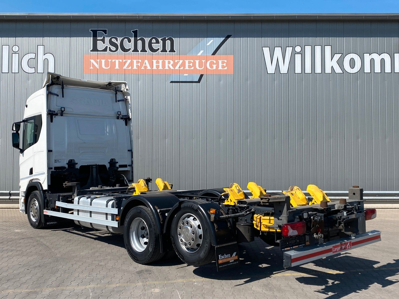 Scania R 450 B 6x2*4 BDF|Retarder*AHK*Lift*SDG Wechsler - Camião transportador de contêineres/ Caixa móvel: foto 3 Scania R 450 B 6x2*4 BDF|Retarder*AHK*Lift*SDG Wechsler - Camião transportador de contêineres/ Caixa móvel: foto 3