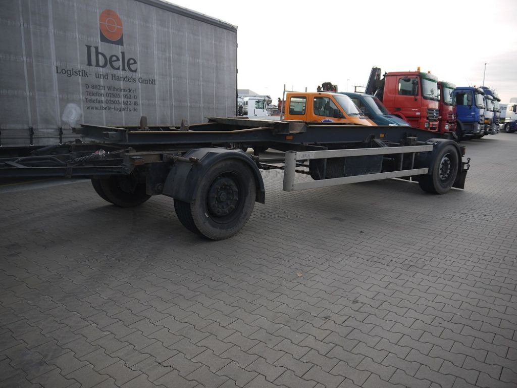 Schmitz Cargobull ACF 18 Abrollanhänger| Duomatic*ABS*Luftfederung - Reboque ampliroll/ Multibenne: foto 1 Schmitz Cargobull ACF 18 Abrollanhänger| Duomatic*ABS*Luftfederung - Reboque ampliroll/ Multibenne: foto 1