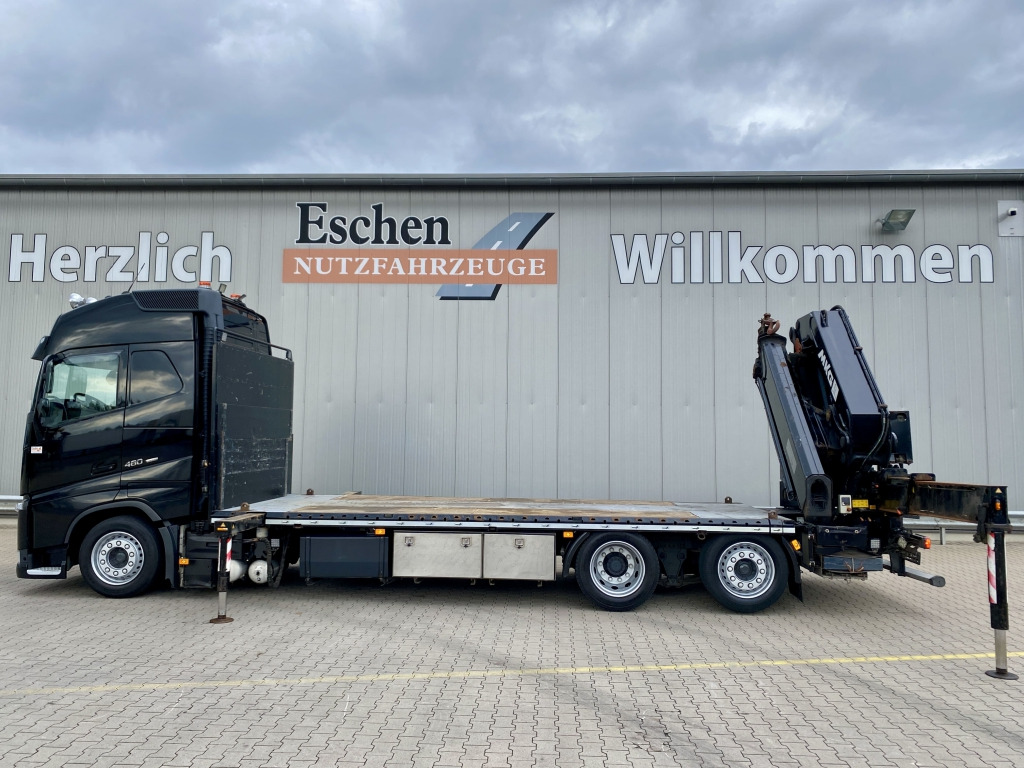 Volvo FH 460 / MKG HLK 531 HPa6 Kran - Camião de caixa aberta/ Plataforma, Camião grua: foto 2 Volvo FH 460 / MKG HLK 531 HPa6 Kran - Camião de caixa aberta/ Plataforma, Camião grua: foto 2