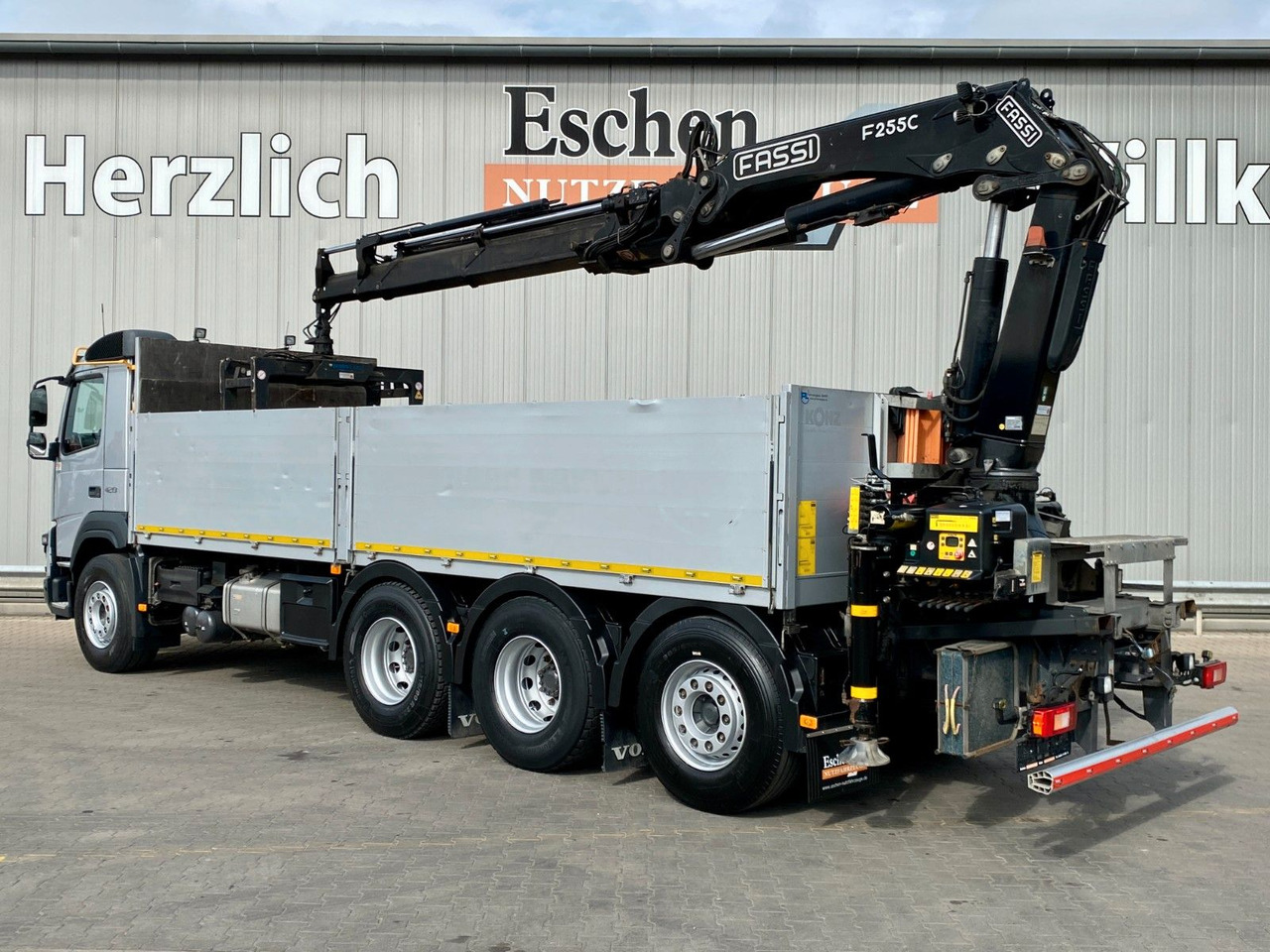Volvo FMX 420 8x4 | Fassi F255AC2.24XE*FUNK*Fly-Jib*AC - Camião de caixa aberta/ Plataforma, Camião grua: foto 4 Volvo FMX 420 8x4 | Fassi F255AC2.24XE*FUNK*Fly-Jib*AC - Camião de caixa aberta/ Plataforma, Camião grua: foto 4