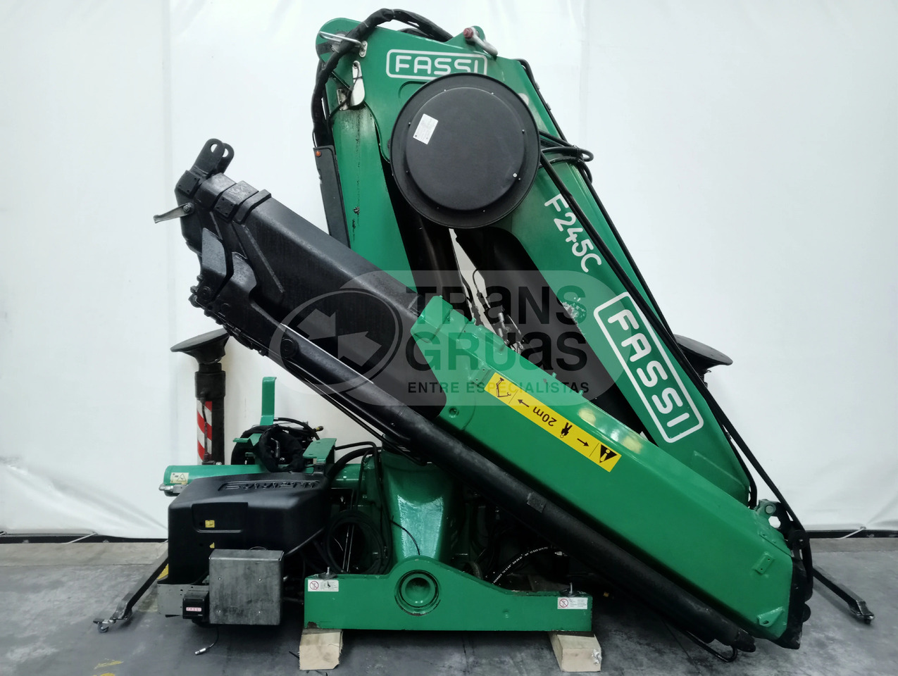 Grúa Fassi F245AC.0.24 E-ACTIVE - Grua para camião para Camião: foto 4 Grúa Fassi F245AC.0.24 E-ACTIVE - Grua para camião para Camião: foto 4