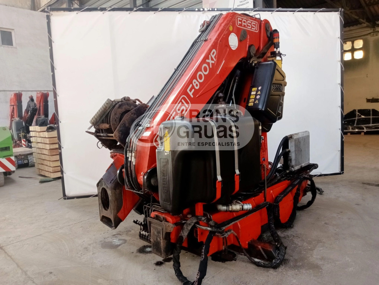 Grúa Fassi F800AXP.26 - Grua para camião para Camião: foto 3 Grúa Fassi F800AXP.26 - Grua para camião para Camião: foto 3