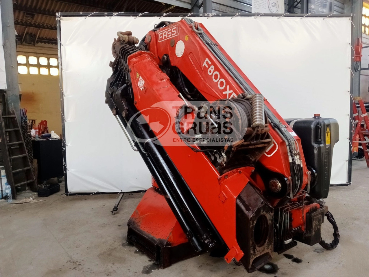 Grúa Fassi F800AXP.26 - Grua para camião para Camião: foto 4 Grúa Fassi F800AXP.26 - Grua para camião para Camião: foto 4