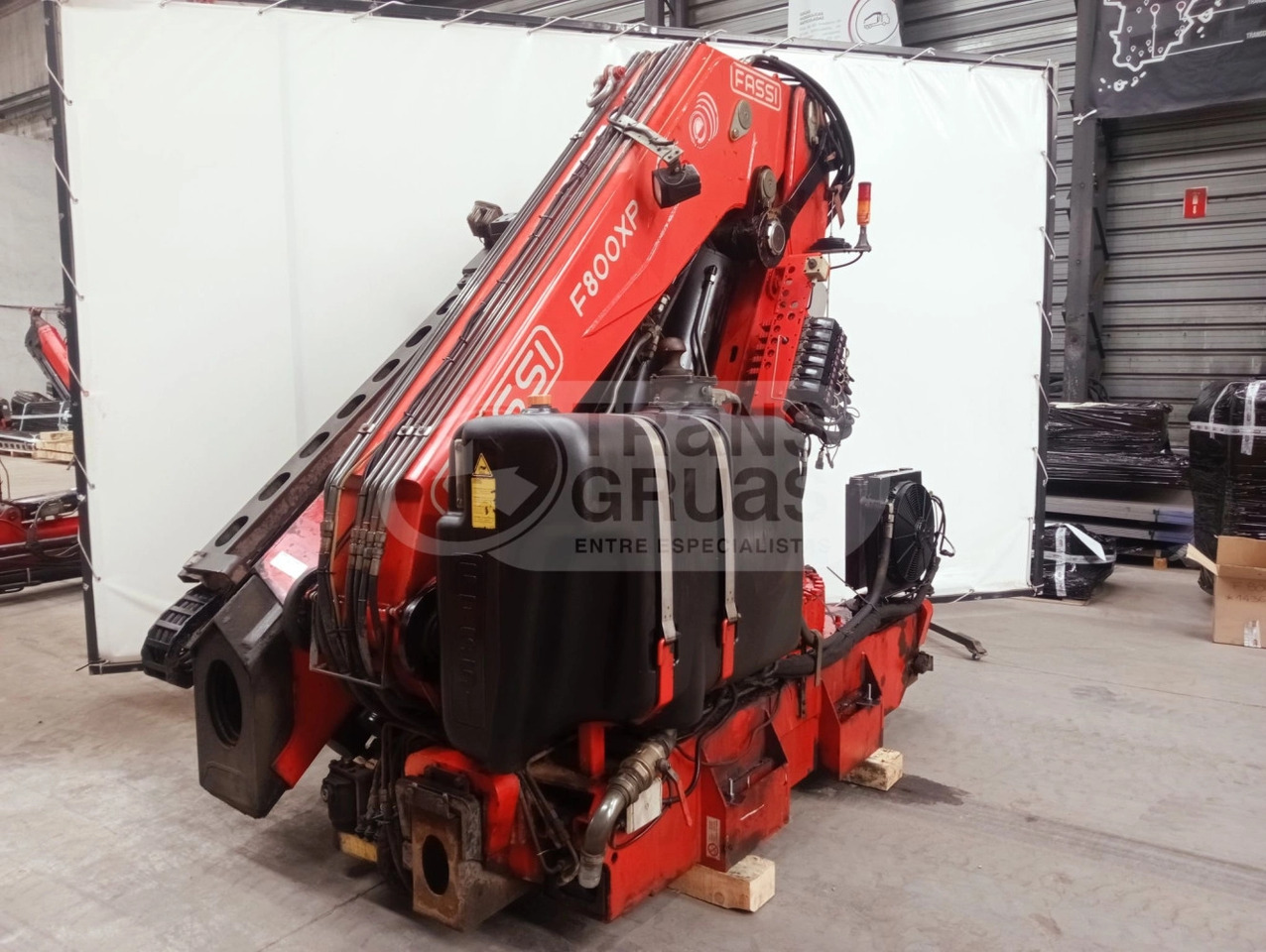 Grúa Fassi F800BXP.26 - Grua para camião para Camião: foto 5 Grúa Fassi F800BXP.26 - Grua para camião para Camião: foto 5