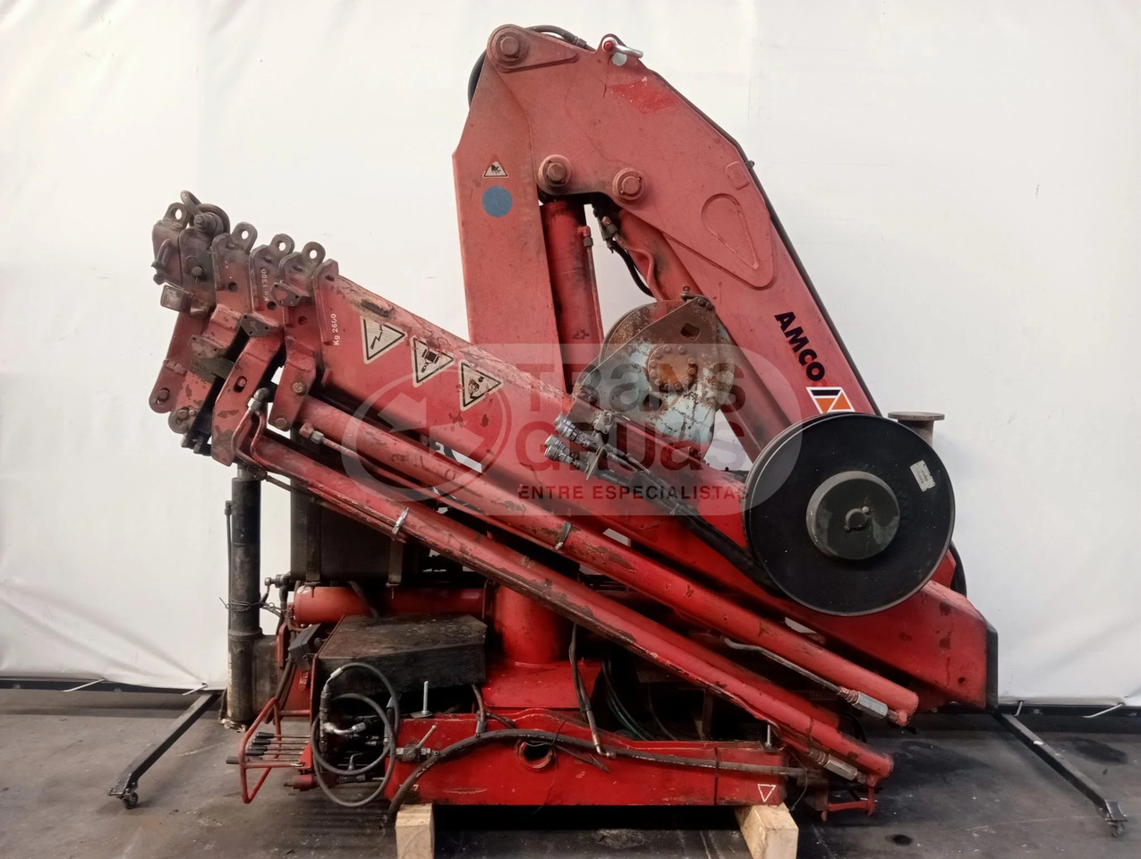 Grúa hidráulica Amco Veba 814 4S - Grua para camião: foto 4 Grúa hidráulica Amco Veba 814 4S - Grua para camião: foto 4