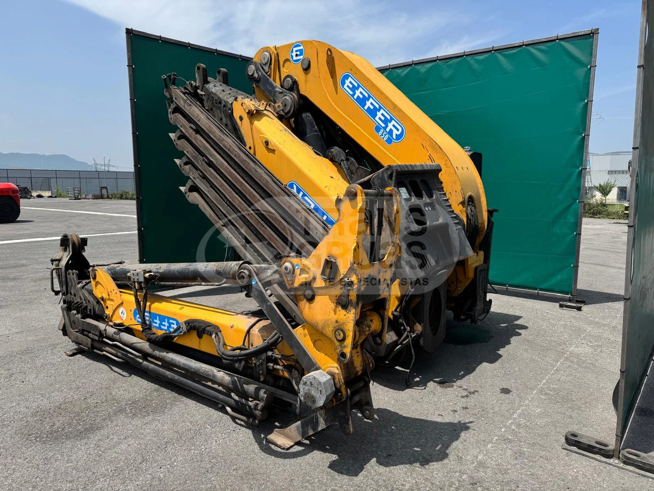 Grúa hidráulica Effer 850 8S - Grua para camião: foto 4 Grúa hidráulica Effer 850 8S - Grua para camião: foto 4