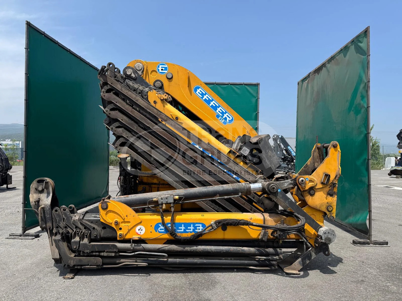 Grúa hidráulica Effer 850 8S - Grua para camião: foto 1 Grúa hidráulica Effer 850 8S - Grua para camião: foto 1