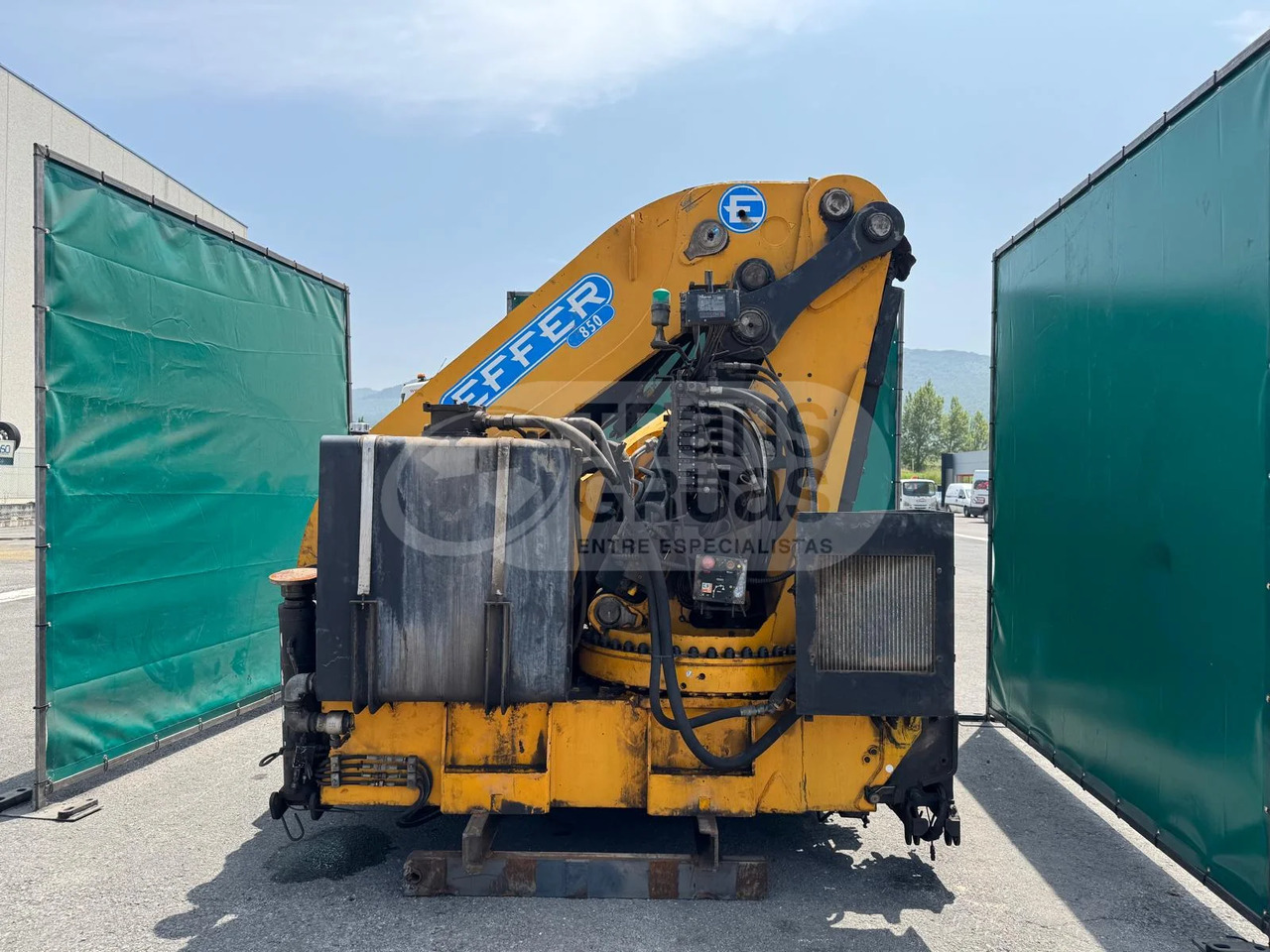 Grúa hidráulica Effer 850 8S - Grua para camião: foto 2 Grúa hidráulica Effer 850 8S - Grua para camião: foto 2