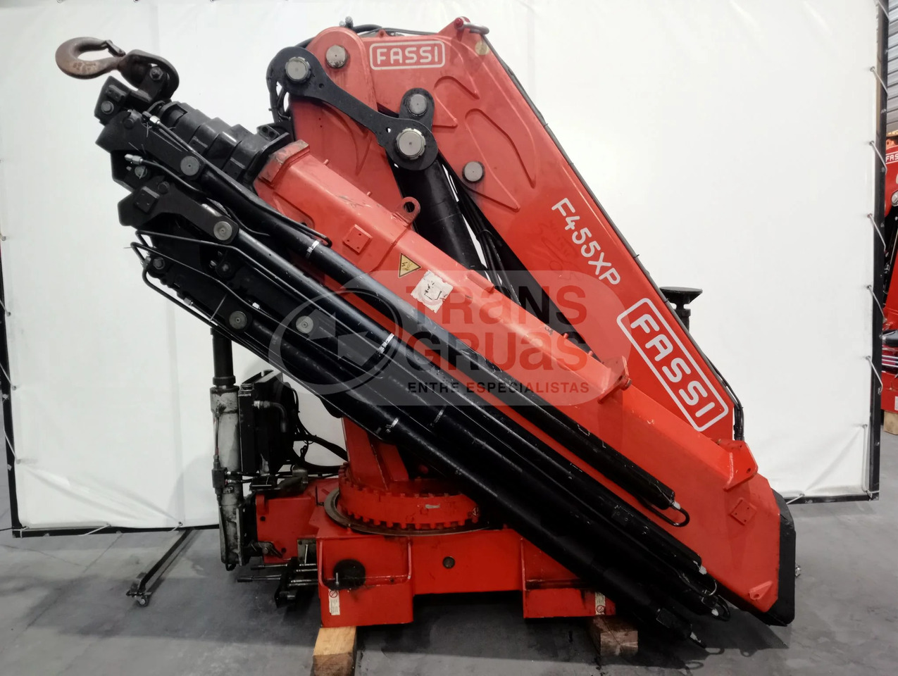 Grúa hidráulica Fassi F455AXP.28 - Grua para camião: foto 1 Grúa hidráulica Fassi F455AXP.28 - Grua para camião: foto 1
