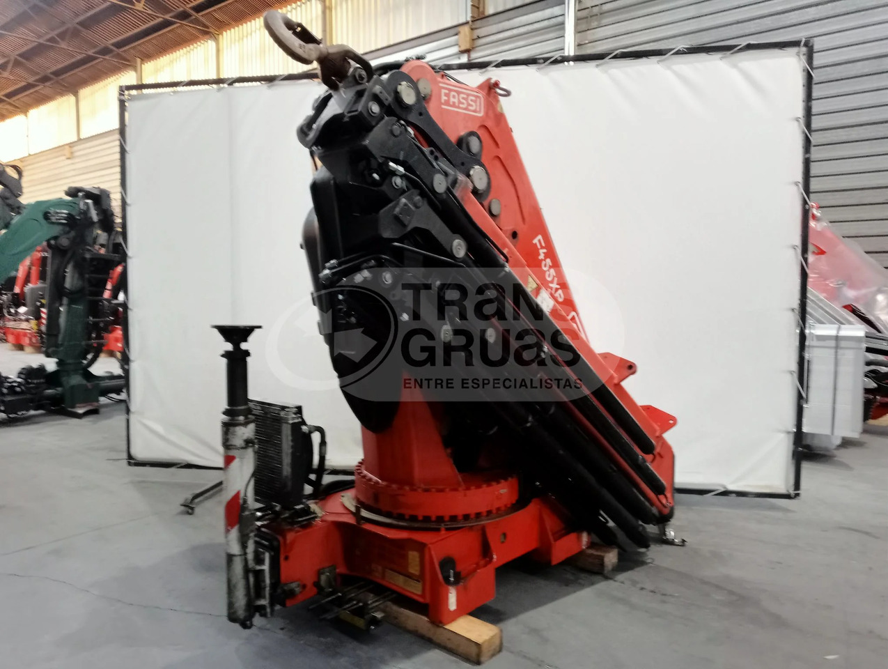 Grúa hidráulica Fassi F455AXP.28 - Grua para camião: foto 4 Grúa hidráulica Fassi F455AXP.28 - Grua para camião: foto 4