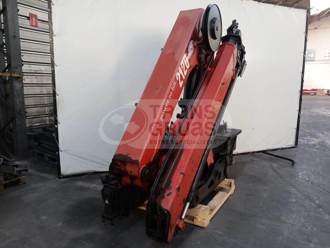 Grúa hidráulica HMF 2120 K RC - Grua para camião: foto 4 Grúa hidráulica HMF 2120 K RC - Grua para camião: foto 4