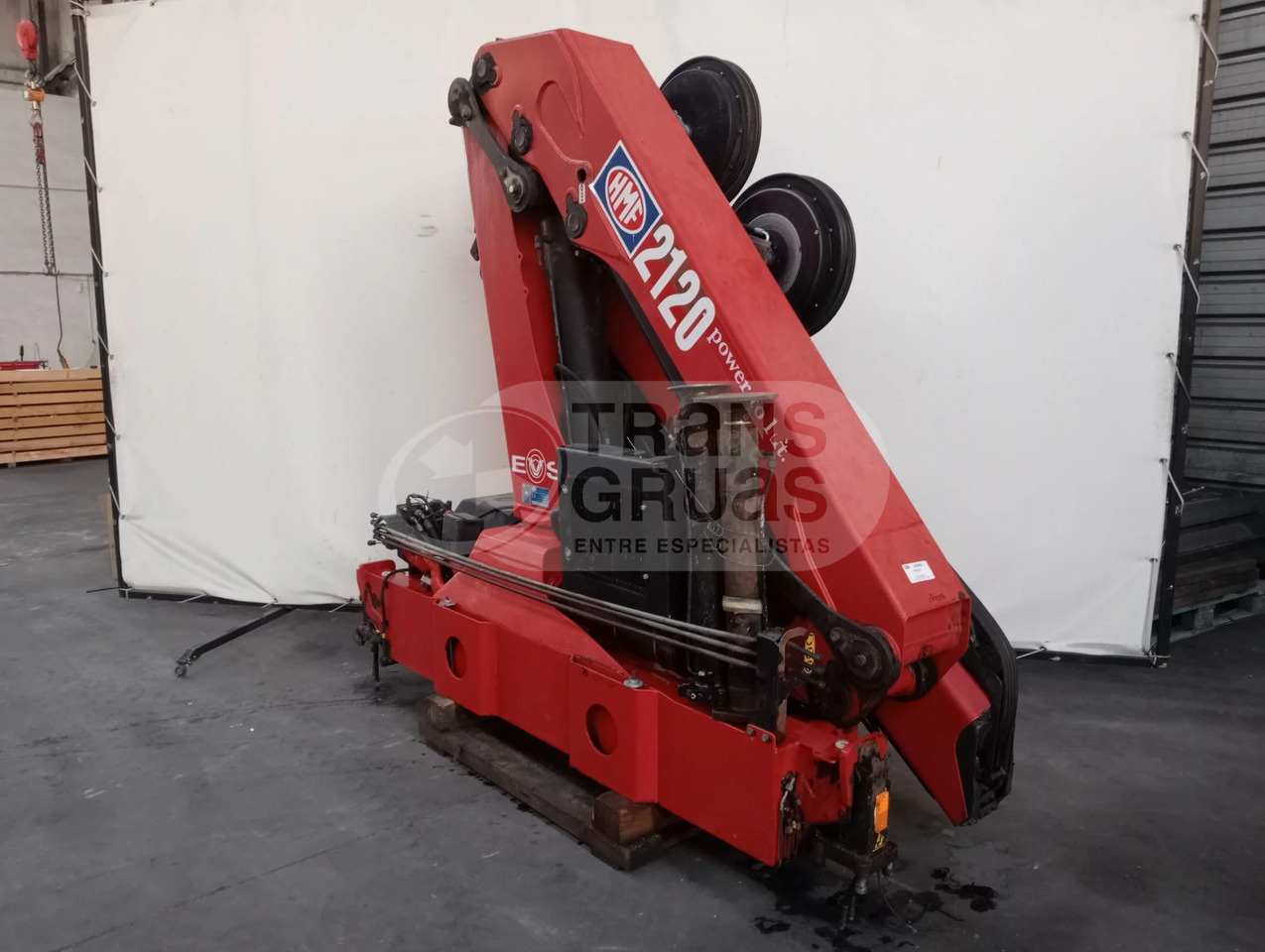 Grúa hidráulica HMF 2120 K4 - Grua para camião: foto 3 Grúa hidráulica HMF 2120 K4 - Grua para camião: foto 3