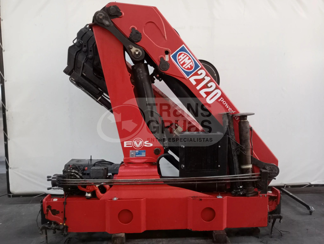 Grúa hidráulica HMF 2120 K4 - Grua para camião: foto 1 Grúa hidráulica HMF 2120 K4 - Grua para camião: foto 1