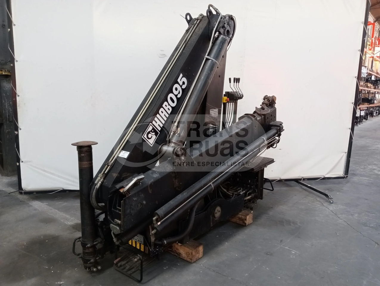 Grúa hidráulica Hiab 095-3 - Grua para camião: foto 2 Grúa hidráulica Hiab 095-3 - Grua para camião: foto 2