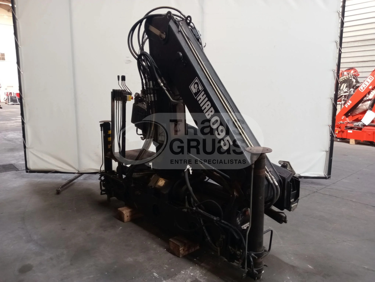 Grúa hidráulica Hiab 095-3 - Grua para camião: foto 3 Grúa hidráulica Hiab 095-3 - Grua para camião: foto 3