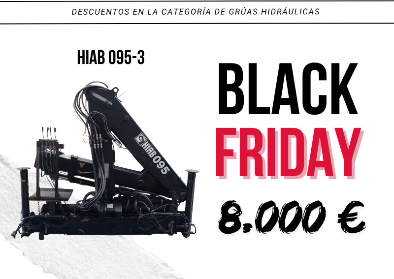 Grúa hidráulica Hiab 095-3 - Grua para camião: foto 1 Grúa hidráulica Hiab 095-3 - Grua para camião: foto 1