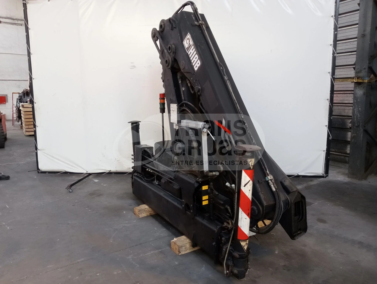 Grúa hidráulica Hiab 166 E-5 HIPRO - Grua para camião: foto 4 Grúa hidráulica Hiab 166 E-5 HIPRO - Grua para camião: foto 4