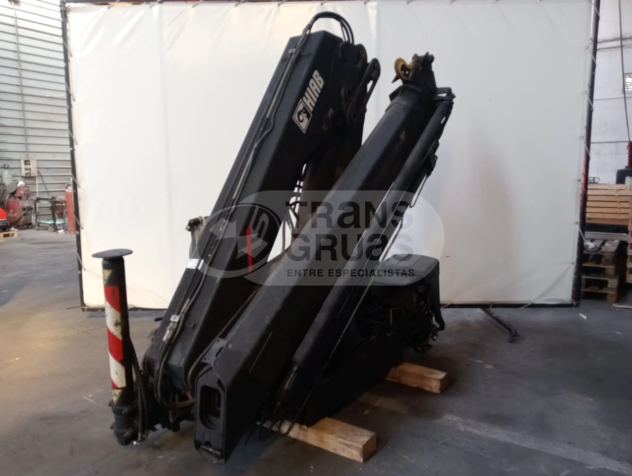 Grúa hidráulica Hiab 166 E-5 HIPRO - Grua para camião: foto 3 Grúa hidráulica Hiab 166 E-5 HIPRO - Grua para camião: foto 3