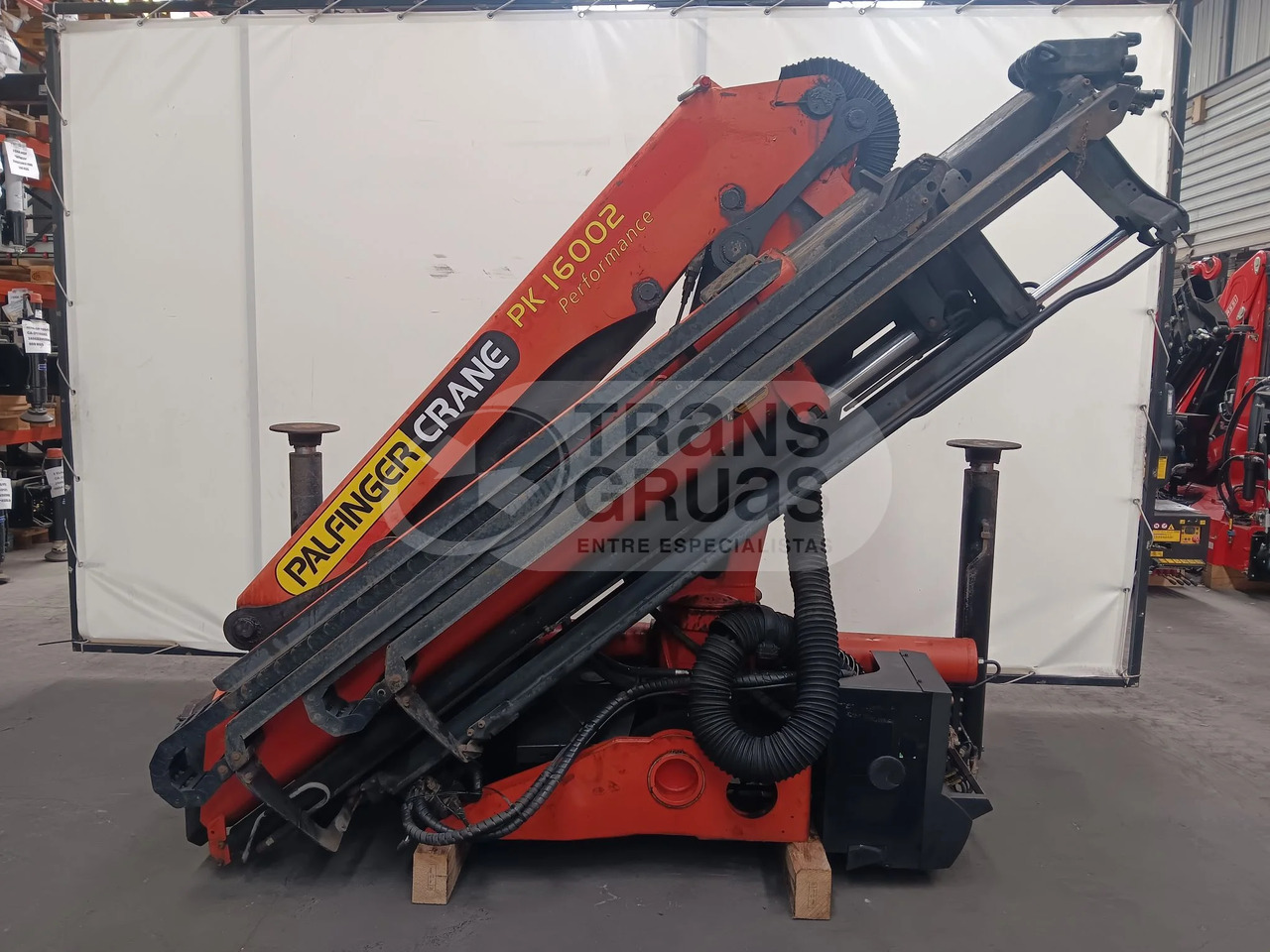 Grúa hidráulica Palfinger PK 16002 - Grua para camião: foto 2 Grúa hidráulica Palfinger PK 16002 - Grua para camião: foto 2