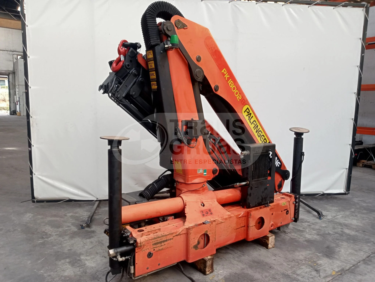 Grúa hidráulica Palfinger PK 18002 EH - Grua para camião: foto 5 Grúa hidráulica Palfinger PK 18002 EH - Grua para camião: foto 5