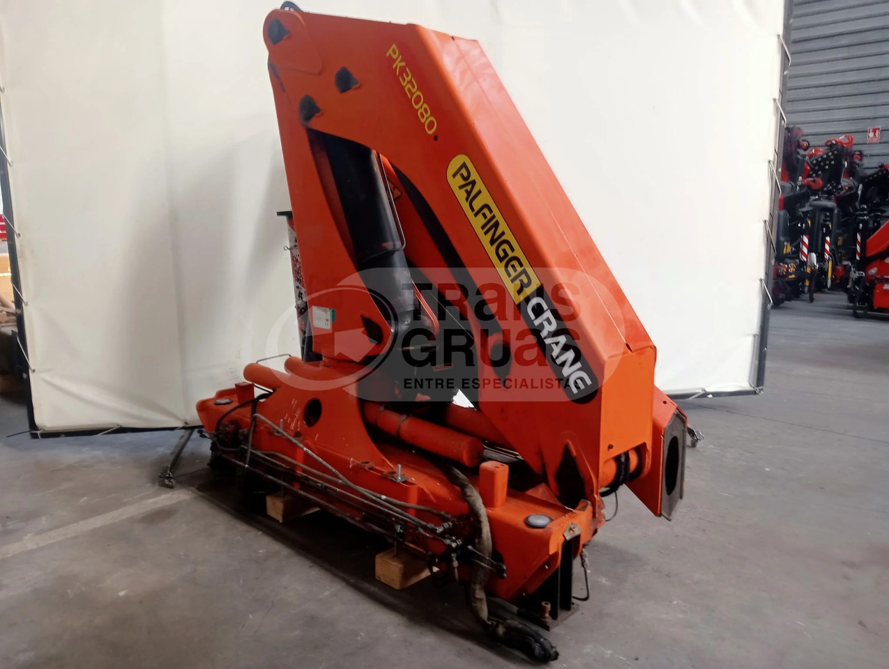 Grúa hidráulica Palfinger PK 32080 - Grua para camião: foto 4 Grúa hidráulica Palfinger PK 32080 - Grua para camião: foto 4
