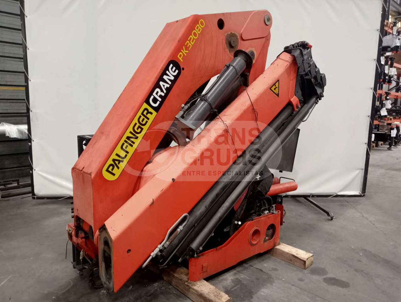Grúa hidráulica Palfinger PK 32080 - Grua para camião: foto 2 Grúa hidráulica Palfinger PK 32080 - Grua para camião: foto 2