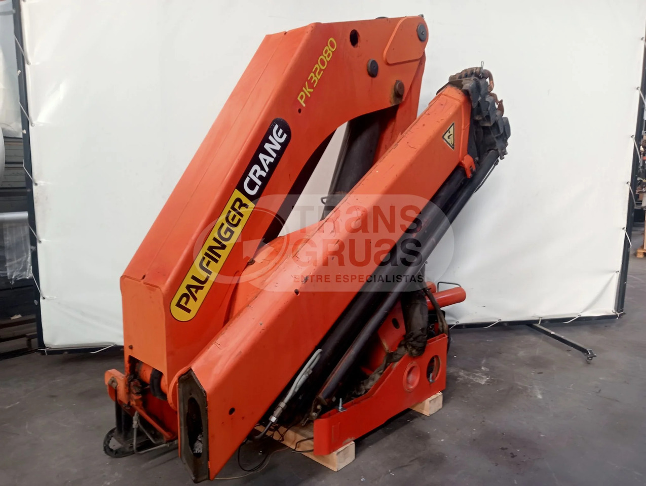 Grúa hidráulica Palfinger PK 32080 - Grua para camião: foto 3 Grúa hidráulica Palfinger PK 32080 - Grua para camião: foto 3