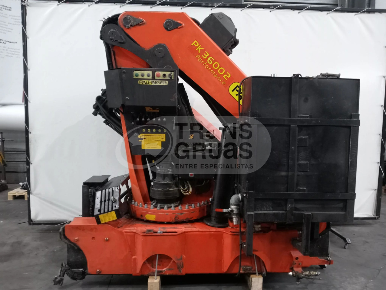 Grúa hidráulica Palfinger PK 36002 - Grua para camião: foto 3 Grúa hidráulica Palfinger PK 36002 - Grua para camião: foto 3