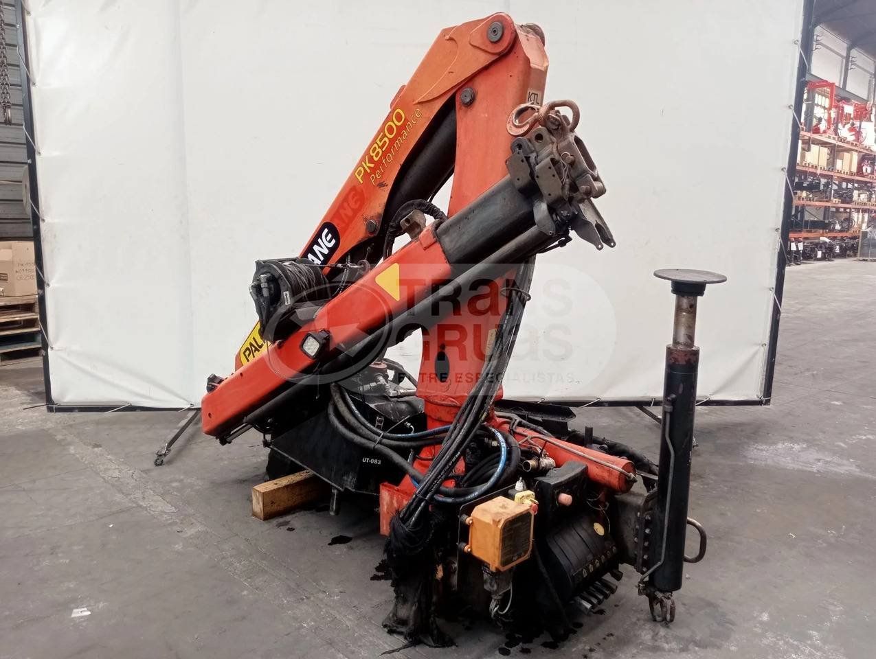 Grúa hidráulica Palfinger PK 8500 - Grua para camião: foto 3 Grúa hidráulica Palfinger PK 8500 - Grua para camião: foto 3