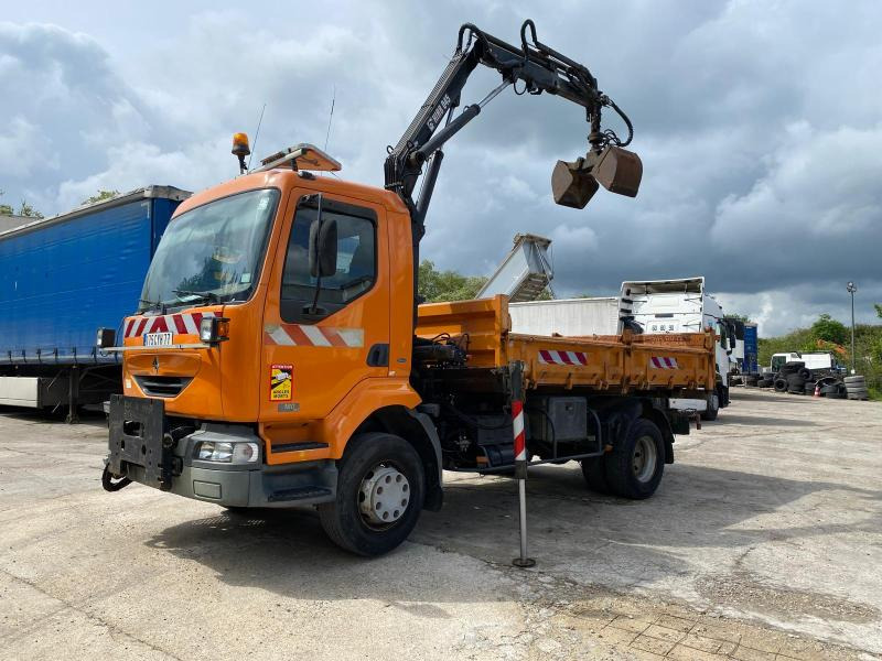 Renault Midlum 180 DCI - Camião basculante, Camião grua: foto 5 Renault Midlum 180 DCI - Camião basculante, Camião grua: foto 5