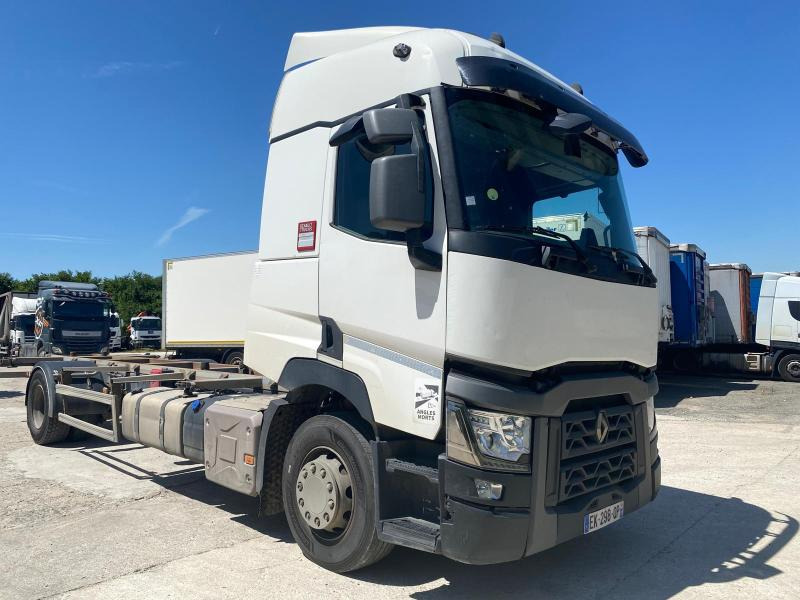 Renault T-Series 460 - Camião transportador de contêineres/ Caixa móvel: foto 1 Renault T-Series 460 - Camião transportador de contêineres/ Caixa móvel: foto 1