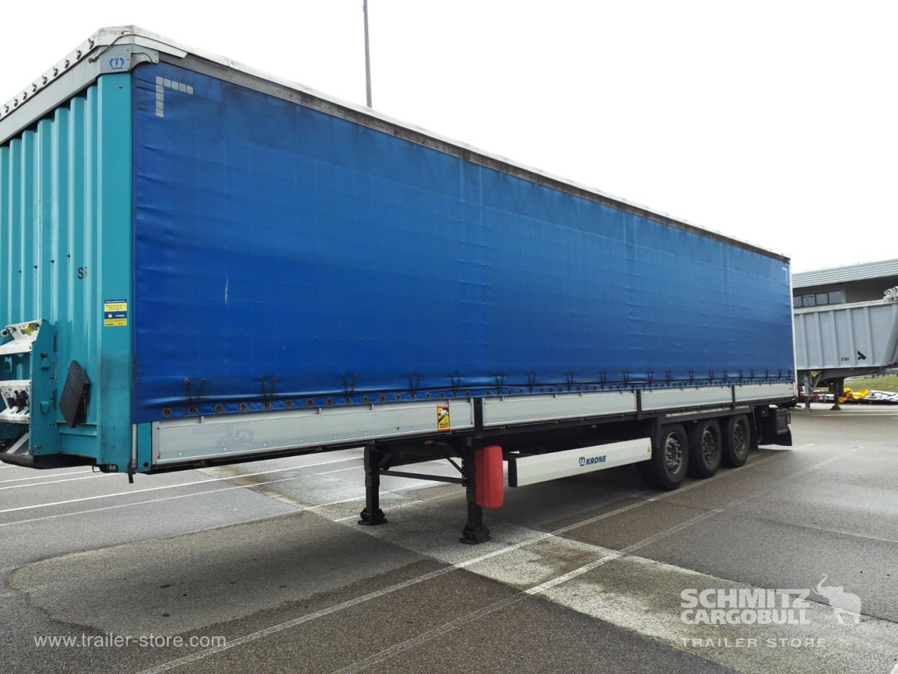 Semi-reboque de lona KRONE Curtainsider Dropside: foto 8