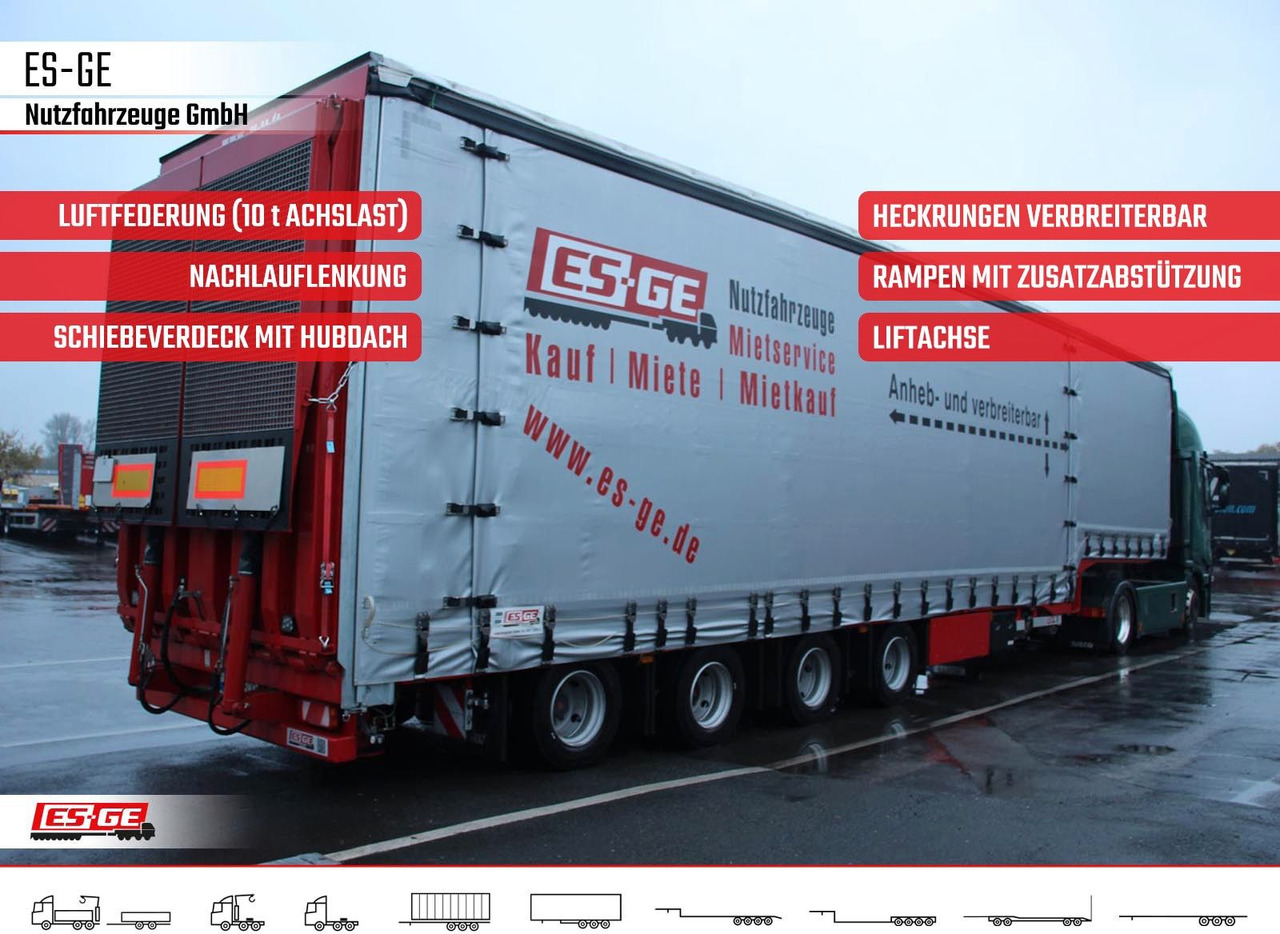 Dinkel 4-Achs-Jumbotieflader - doppelte Rampen Dinkel 4-Achs-Jumbotieflader - doppelte Rampen - Semi-reboque baixa: foto 1 Dinkel 4-Achs-Jumbotieflader - doppelte Rampen Dinkel 4-Achs-Jumbotieflader - doppelte Rampen - Semi-reboque baixa: foto 1