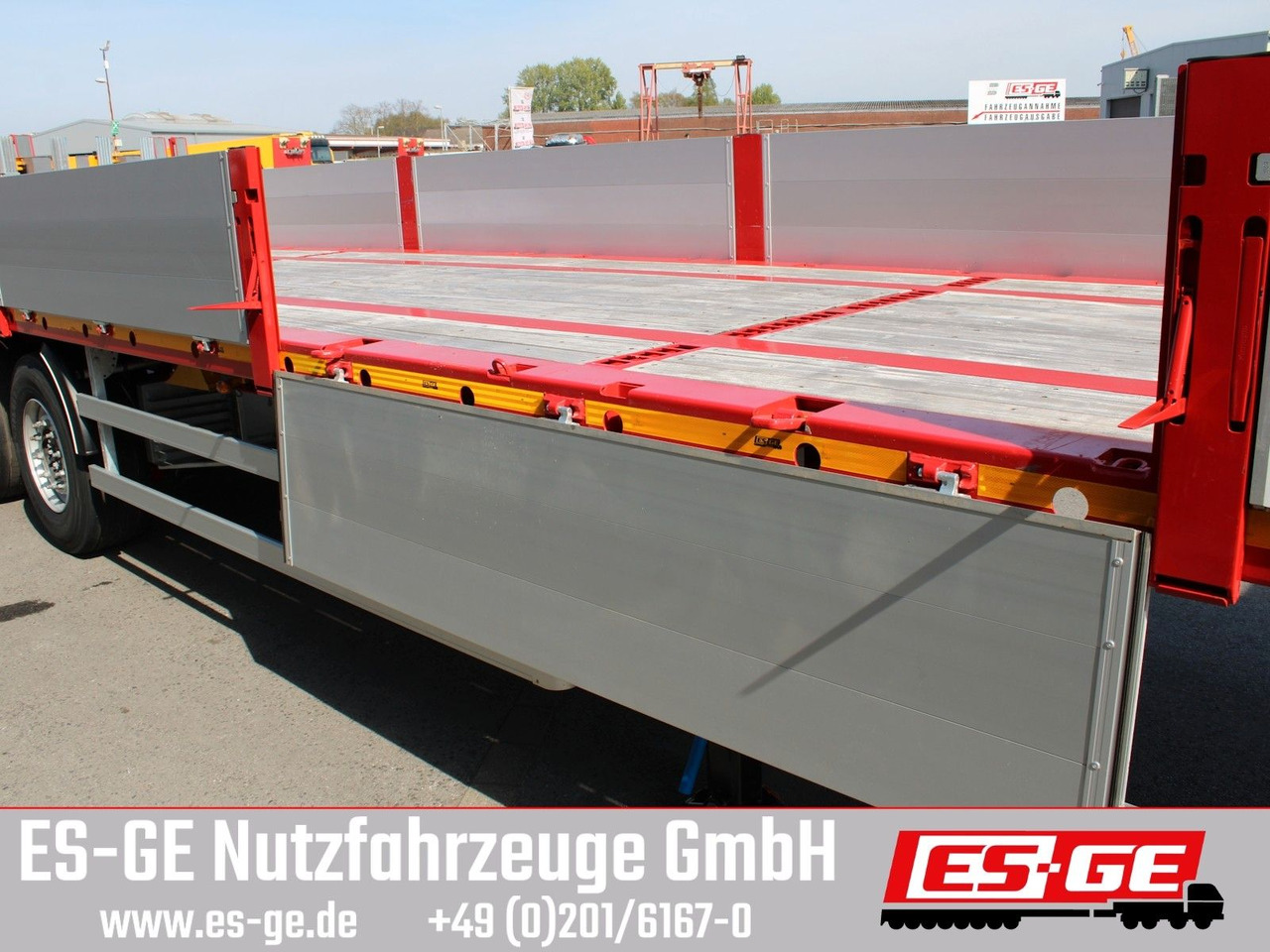 ES-GE 3-Achs Sattelanhänger -Bordwände - Semi-reboque plataforma/ Caixa aberta: foto 3 ES-GE 3-Achs Sattelanhänger -Bordwände - Semi-reboque plataforma/ Caixa aberta: foto 3