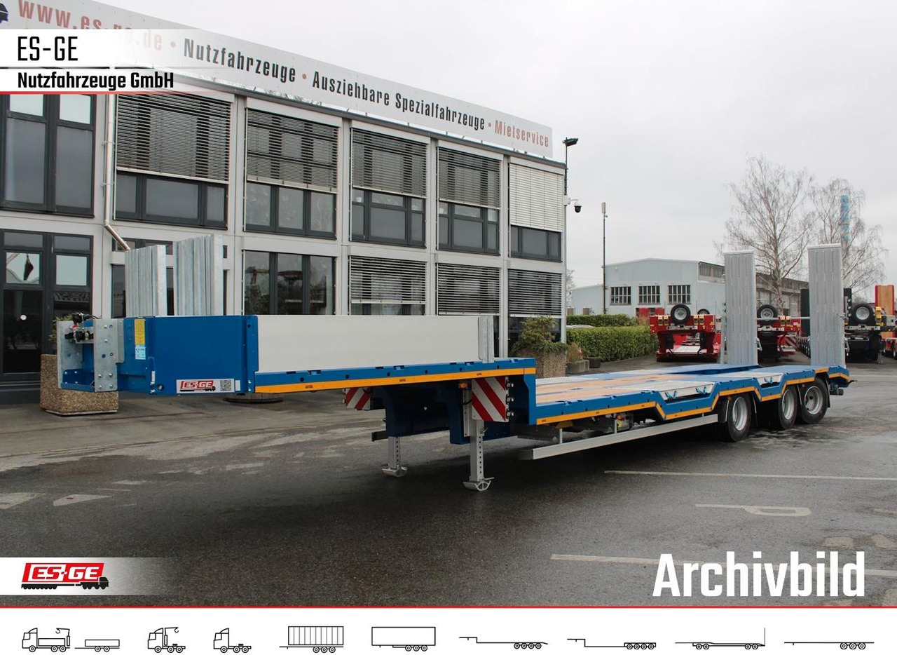 ES-GE 3-Achs-Satteltieflader - Radmulden - Semi-reboque baixa: foto 2 ES-GE 3-Achs-Satteltieflader - Radmulden - Semi-reboque baixa: foto 2
