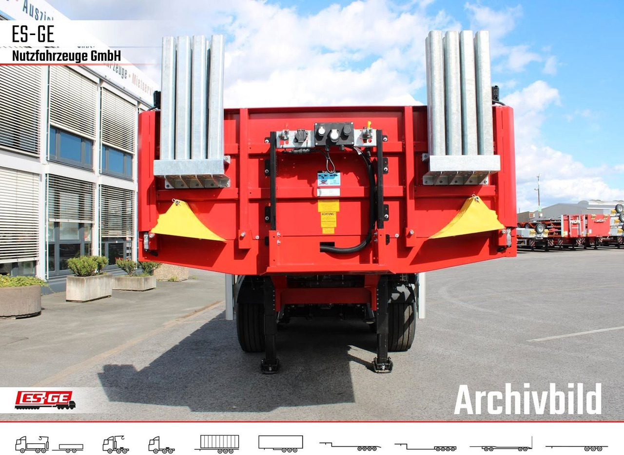 ES-GE 4-Achs-Ballastauflieger - Semi-reboque plataforma/ Caixa aberta: foto 5 ES-GE 4-Achs-Ballastauflieger - Semi-reboque plataforma/ Caixa aberta: foto 5