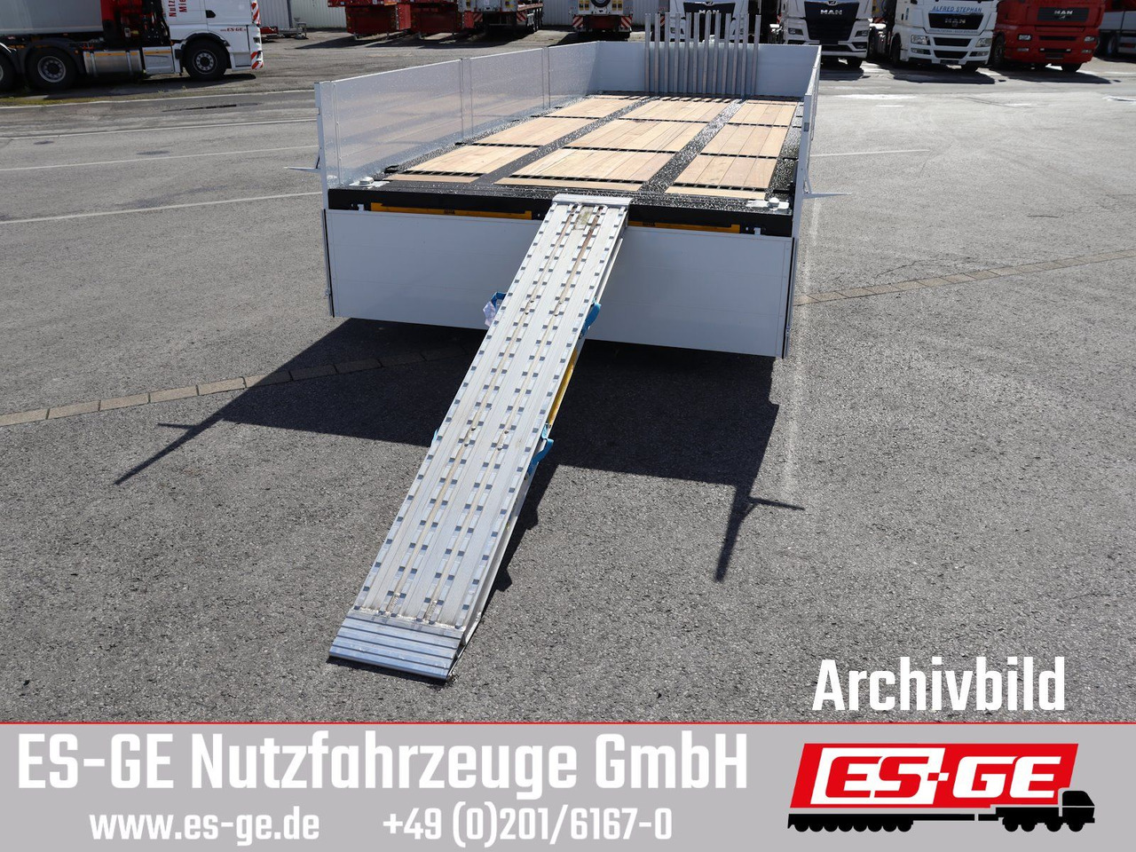 ES-GE Tandemanhänger - CV - Reboque plataforma/ Caixa aberta: foto 5 ES-GE Tandemanhänger - CV - Reboque plataforma/ Caixa aberta: foto 5