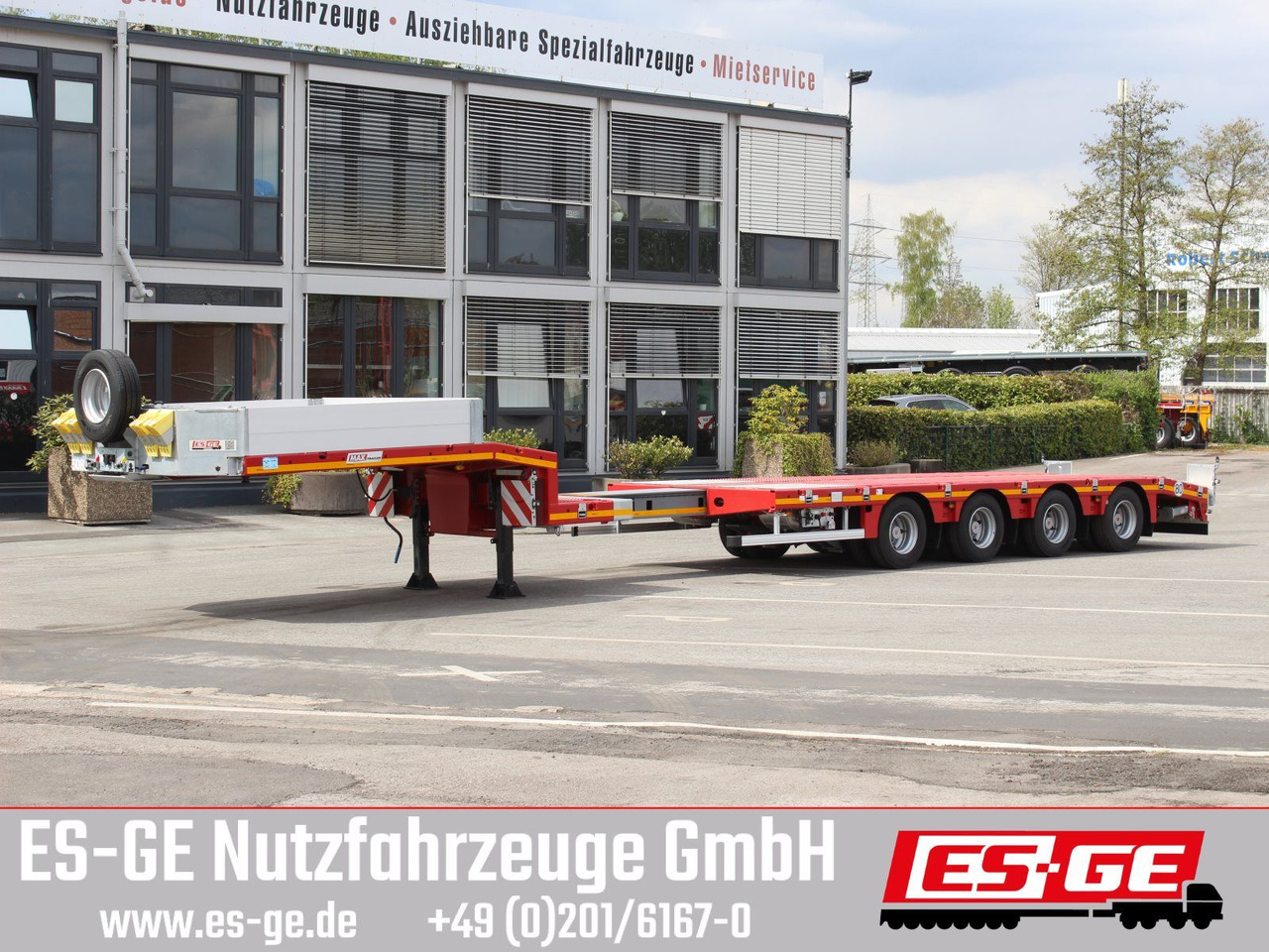 Faymonville MAX Trailer MAX100 Semi-Tieflader - Semi-reboque baixa: foto 1 Faymonville MAX Trailer MAX100 Semi-Tieflader - Semi-reboque baixa: foto 1