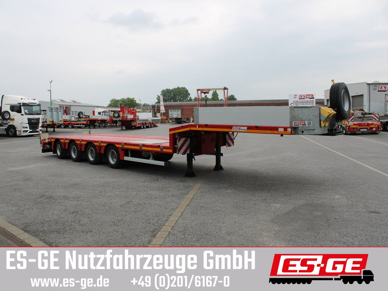 Faymonville MAX Trailer MAX100 Semi-Tieflader - Semi-reboque baixa: foto 4 Faymonville MAX Trailer MAX100 Semi-Tieflader - Semi-reboque baixa: foto 4