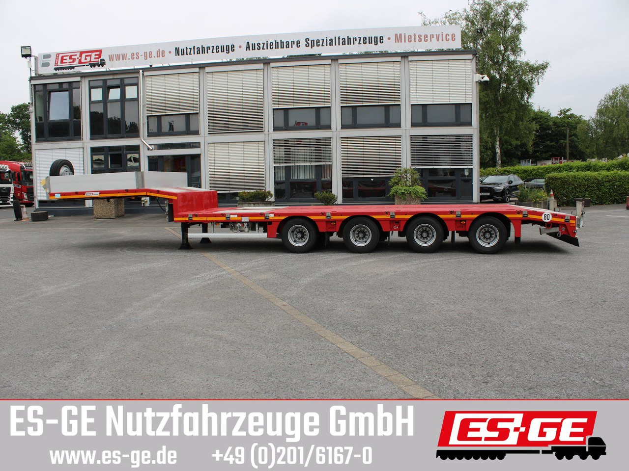 Faymonville MAX Trailer MAX100 Semi-Tieflader - Semi-reboque baixa: foto 5 Faymonville MAX Trailer MAX100 Semi-Tieflader - Semi-reboque baixa: foto 5