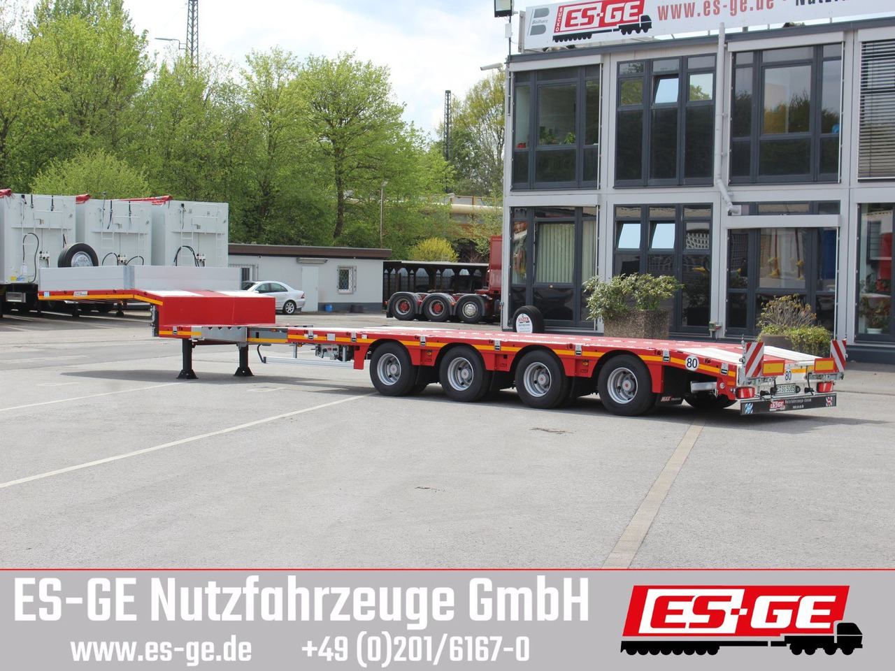 Faymonville MAX Trailer MAX100 Semi-Tieflader - Semi-reboque baixa: foto 2 Faymonville MAX Trailer MAX100 Semi-Tieflader - Semi-reboque baixa: foto 2