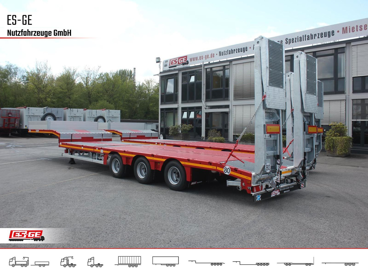 Faymonville MAX Trailer MAX100 Semi-Tieflader Hebebett - Semi-reboque baixa: foto 2 Faymonville MAX Trailer MAX100 Semi-Tieflader Hebebett - Semi-reboque baixa: foto 2