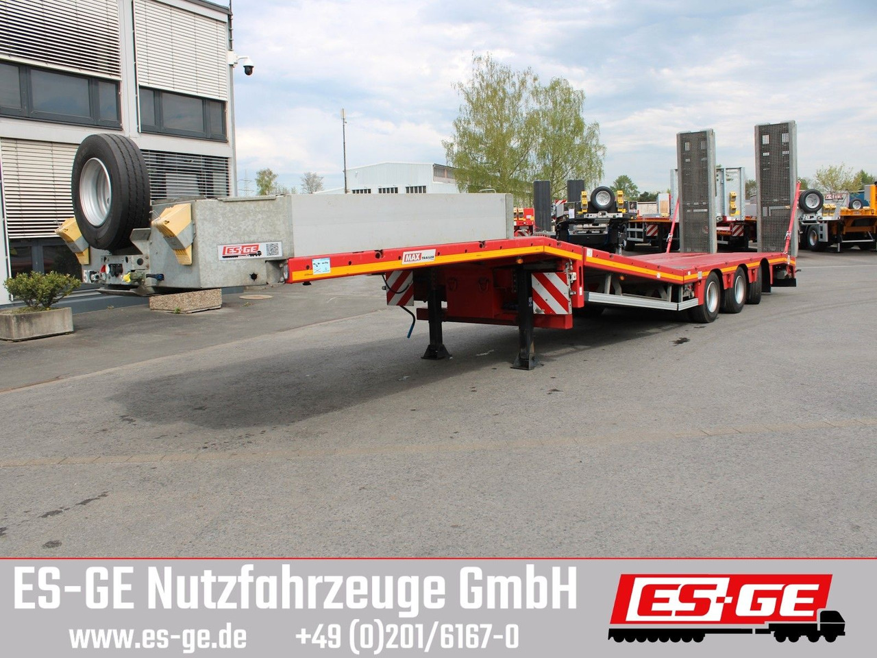 Faymonville MAX100 Semi-Tieflader Hebebett - Semi-reboque baixa: foto 1 Faymonville MAX100 Semi-Tieflader Hebebett - Semi-reboque baixa: foto 1