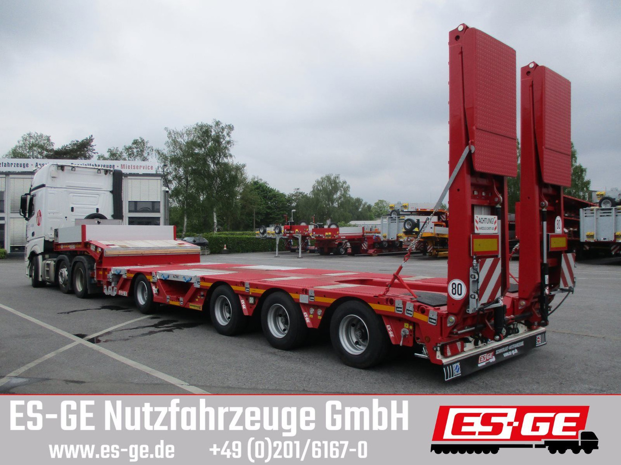 Faymonville Multimax Satteltieflader (1+3) - hydr. gelenkt - Semi-reboque baixa: foto 2 Faymonville Multimax Satteltieflader (1+3) - hydr. gelenkt - Semi-reboque baixa: foto 2
