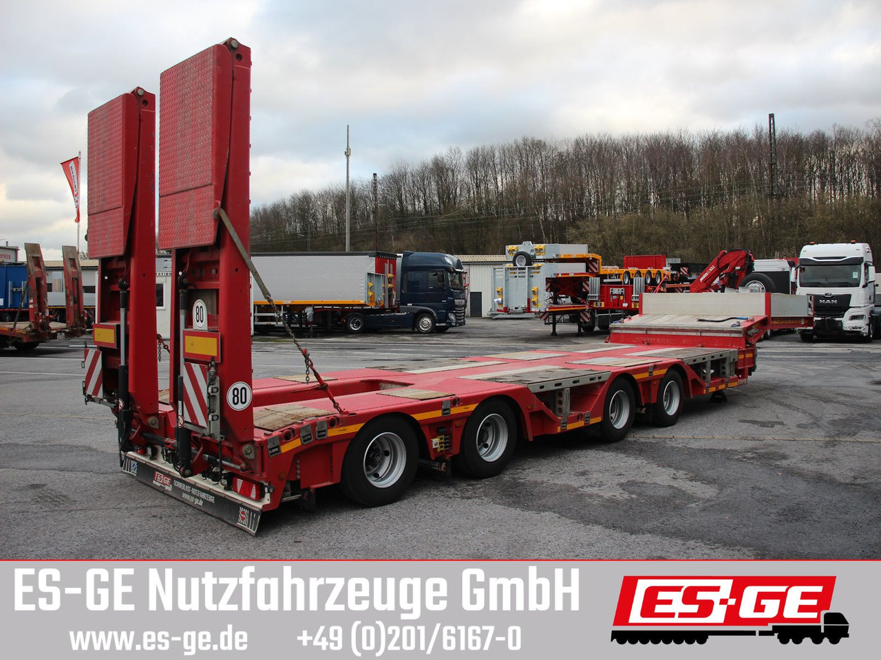 Faymonville Multimax Satteltieflader (2+2) - nachlaufgelenkt - Semi-reboque baixa: foto 5 Faymonville Multimax Satteltieflader (2+2) - nachlaufgelenkt - Semi-reboque baixa: foto 5