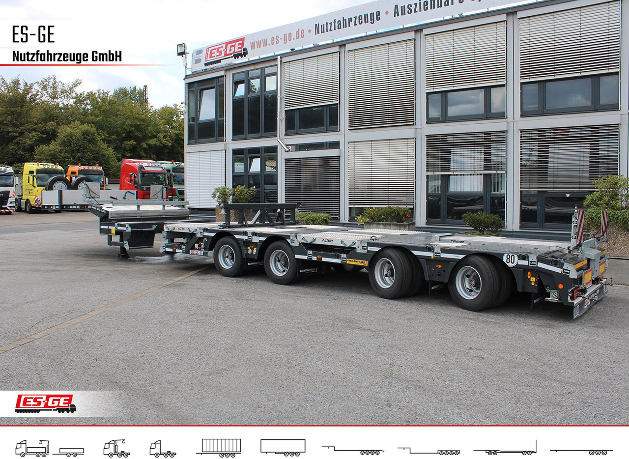 Faymonville Multimax Satteltieflader (2+2) - nachlaufgelenkt - Semi-reboque baixa: foto 1 Faymonville Multimax Satteltieflader (2+2) - nachlaufgelenkt - Semi-reboque baixa: foto 1